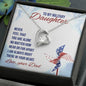 Forever Love Necklace Never feel that - Military Daughter