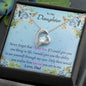 Forever Love Necklace Daughter Love Dad Never Forget