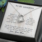 Forever Love Necklace To my daughter-wherever your journey in life