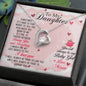 Forever Love Necklace To my Daughter-01