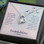 Forever Love Necklace Congratulations  Soar Above the rest - Graduation