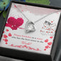 Forever Love Necklace Happy Birthday to a sister