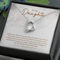 Forever Love Necklace To My Daughter In-my-eyes,-there-is-no-one