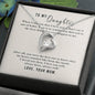 Forever Love Necklace To My Daughter-From Mom