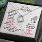 Forever Love Necklace To Daughter Loving and Breathing