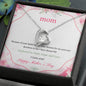Forever Love Necklace Mom Happy Mother's Day