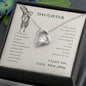 Forever Love Necklace To my daughter-I wish you
