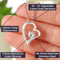 Forever Love Necklace To Daughter from Dad