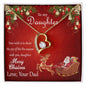 Forever Love Necklace Merry Christmas to my Daughter3