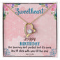 Forever Love Necklace, Happy Birthday Sweetheart