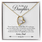 Forever Love Necklace To Daughter from Dad