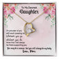 Forever Love Necklace Dearest daughter