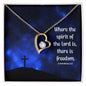 Forever Love Necklace Where the spirit of the lord