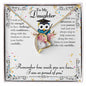 Forever Love Necklace To my Daughter on your Graduation