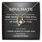 Forever Love Necklace To My Soulmate