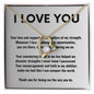 Forever Love Necklace I love you