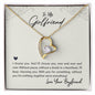 Forever Love Necklace To my Girlfriend-I choose you