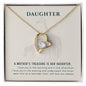 Forever Love Necklace To my daughter-A mother_s treasure