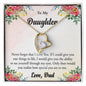 Forever Love Necklace To My Daughter6