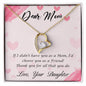 Forever Love Necklace Dear Mom-Happy Mother’s Day!