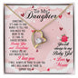Forever Love Necklace To my Daughter-01