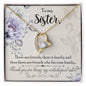 Forever Love Necklace To my Sister (2)