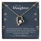Forever Love Necklace To my Daughter You-are-my-pride