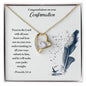 Forever Love Necklace Confirmation - Trust in the Lord