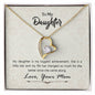 Forever Love Necklace To my daughter-My daughter is my biggest