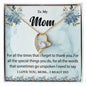 Forever Love Necklace To My Mom