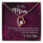 Forever Love Necklace To My Mom you are the person