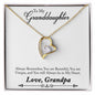 Forever Love Necklace To My Grand Daughter