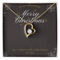 Forever Love Necklace Merry Christmas to my Girlfriend