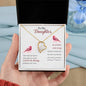 Forever Love Necklace To my daughter-Some days are better