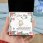 Forever Love Necklace Dear Mom I love you so much