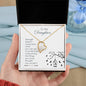 Forever Love Necklace To my daughter-Strength  doesn_t come