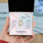 Forever Love Necklace Congratulations  Soar Above the rest - Graduation