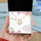 Forever Love Necklace Mommy to be - Snuggled in Your tummy