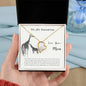 Forever Love Necklace To my daughter-Never forget that I love