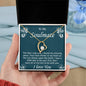 Forever Love Necklace To My Soulmate (2)
