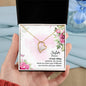 Forever Love Necklace To my Sister A female sibling