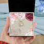 Forever Love Necklace I love you not only for for what you are, but what I am when I am with you. (1)