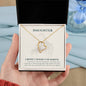 Forever Love Necklace To my daughter-A mother_s treasure