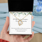Forever Love Necklace bridal euc daughter2