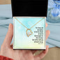 Forever Love Necklace the Lord your god will be with you