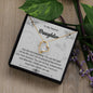 Forever Love Necklace To My Dearest Daughter