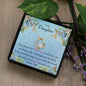 Forever Love Necklace Daughter Love Dad Never Forget