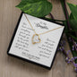 Forever Love Necklace To my daughter-You have survived