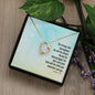 Forever Love Necklace the Lord your god will be with you