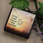 Forever Love Necklace Faith Does not make things easy